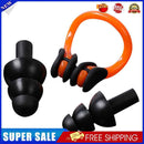 #A Waterproof Soft Summer Swimming Earplugs + Nose Clip Kits Swim Diving Supplie