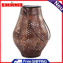 Retro Solar LED Lantern Waterproof Garden Yard Hanging Lamp Lawn Landscape Light