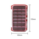 Double-Sided Removable Portable Fishing Tackle Box Waterproof Fishing Accessory