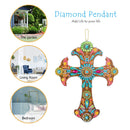 DIY Diamond Painting Cross Pendant Acrylic Hanging Wall Home Decor (ZT100) Newly
