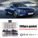 260pcs Internal Star Lock Washers Assortment Kit 7 Sizes Push on Locking Washers