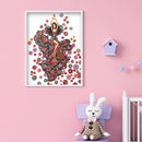 Diamond Painting Kit Fashion Girl Partial Special Rhinestone Picture Y079