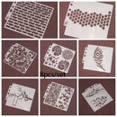 Craft Embossing Stamp Scrapbooking Painting template Flower Layering Stencils