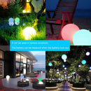 Outdoor Inflatable Beach Ball LED Light Swimming Pool Party Water Game Toys