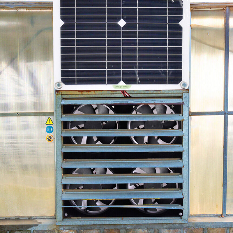 20W 20V Air Extractor Chicken House Waterproof Solar Panel Ventilator Fan