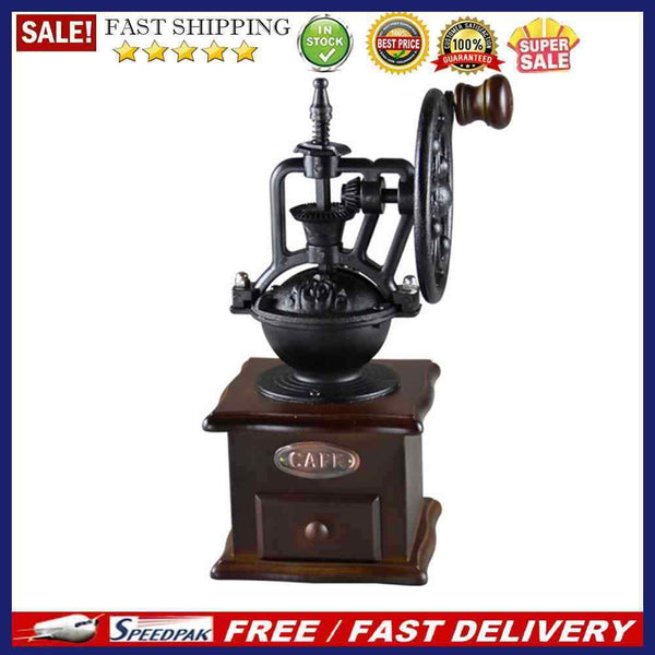 Hand Manual Coffee Grinder Adjustable Coffee Bean Grinding Mill Home Ornament