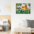 5D DIY Full Drill Diamond Painting Animals Cross Stitch Mosaic Kit (05) Newly