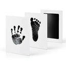 Dog Footprints Handprint Non-toxic Ink Pads Kits for 0-6 Months Newborn Bab