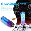 Universal Car Gear Shift Knob Octangle Crystal Bubble Manual Gear Stick Shifter
