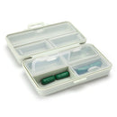 Plastic Nail Art Storage Box Dustproof Desktop Organizer (Light Green) Newly