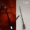 Fishing Rod Luminous Adhesive Tape Safety Stickers DIY Fishing Rods Strap Newly