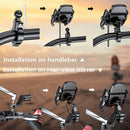 Wireless PD Fast Charging Phone Holder Motorcycle Adjustable Charger Stand Newly