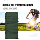 Cycling Camping Tube Scarf Outdoor Gaiter Bandana Headband (Army Green)