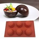 Silicone Baking Molds 6-Cavity Diamond Chocolate Mousse Cake Pastry DIY Mould