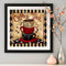 Retro Coffee Oil Paint By Numbers DIY Frameless Art Picture Decor (S281)