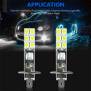Hi/Low Kit Beam 55W LED Car Fog Light Turn Signals DRL Headlight Driving Bulb