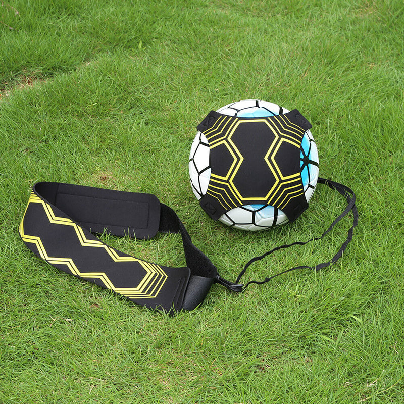 Adjustable Football Kick Trainer Soccer Ball Train Equipment Practice Belt