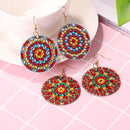 DIY Diamond Painting Mandala Patterns Stud Earrings for Women (RZ007)