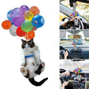 Room Colorful Balloon Cat Car Hanging Ornament Pendant Car Interior Flying Cat