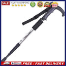 Trekking Pole 4 Sections T Shape Telescopic Outdoor Hiking Walking Crutch S