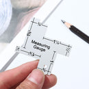 Seam Template Sewing Ruler Measuring Gauge Tailor Ruler Patchwork Quilting