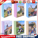 6 inch Photo Album Interleaf Type Loose-leaf Cartoon Bear Cover 100 Sheets