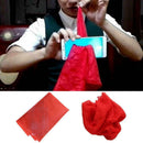 Tricks Show Prop Tool Red Silk Thru Phone by Close-Up Street Gift T0Q9