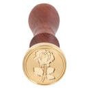 Rose Pattern Sealing Wax Stamp Fire Painting Stamping Envelopes Card (71) Newly
