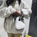 Fashion Shoulder Bag Lovely Fun Devil Crossbody Handbags Zipper for Daily Street