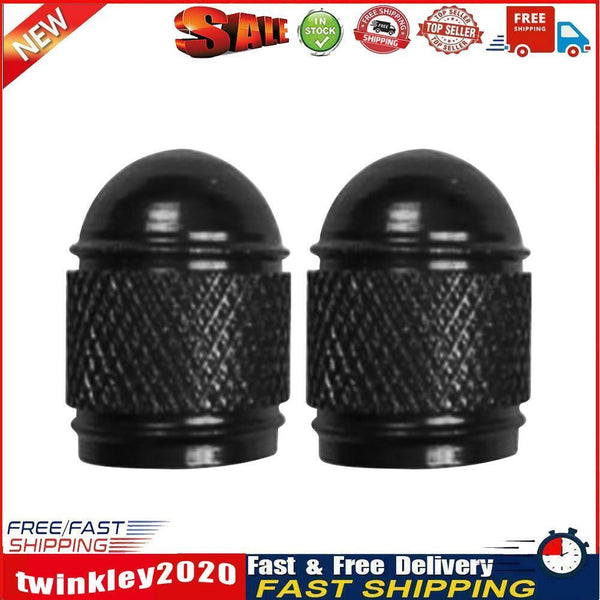 2pcs Electric Scooter Valve Stem Cap Dust-proof Cover for M365 Pro (Black) Newly