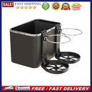 Car Tissue Storage Box Phone Drinks Cups Tray Holder Foldable Drawer Organizer