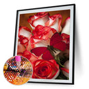 5D DIY Roses Butterfly Full Round Drill Diamond Painting Kit Artwork (G)