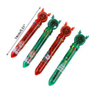 School Elk Christmas Ballpoint Pen Ten Color Pen Stationery Santa Claus