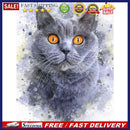 5D DIY Diamond Painting Cat Full Round Drill Wall Decor Craft Home Decoration