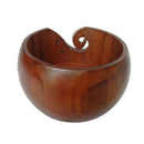 Handmade Wooden Yarn Bowl Crochet Organizer Storage Knitting Holder (A) Newly