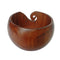 Handmade Wooden Yarn Bowl Crochet Organizer Storage Knitting Holder (A) Newly