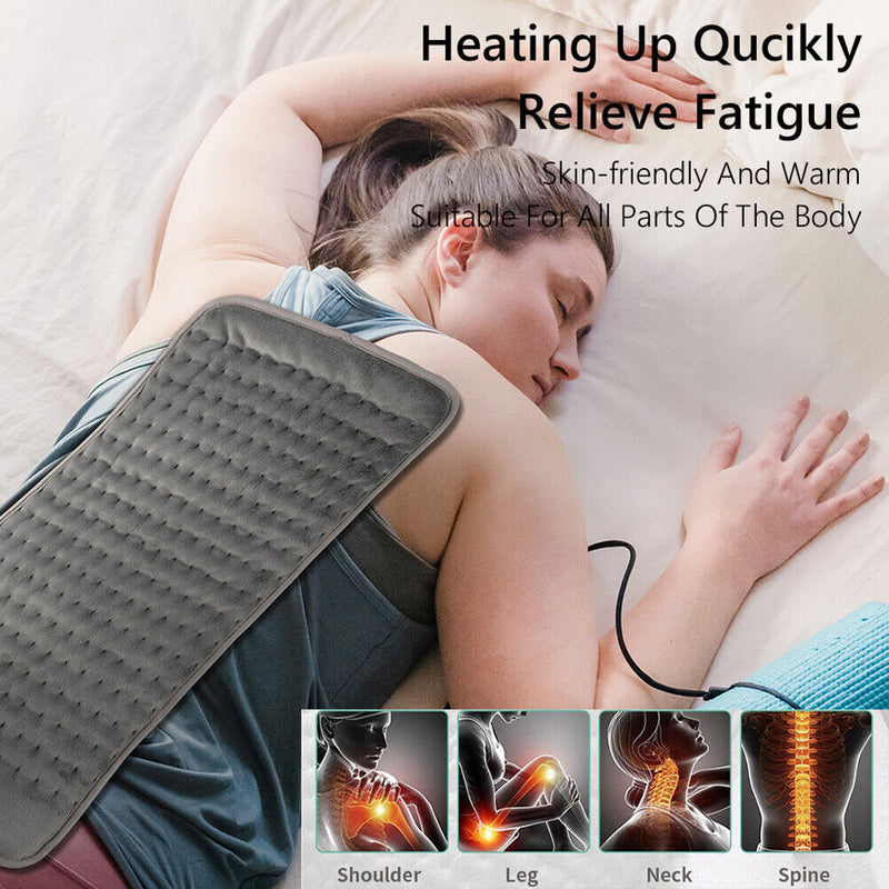 Winter Physiotherapy Electric Blanket Pad Neck Shoulder Back Pain Relief 75