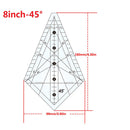 Art Ruler Squedge Transparent Quilting Sew Patchwork Ruler (45 8 in) Newly