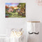 Painting By Numbers DIY Village Scenery Hand Painted Canvas Oil Art Picture Kit