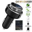 Fast Charger Adapter Radio MP3 Player Car FM Transmitter Wireless Bluetooth 5.0