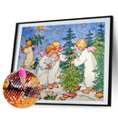 5D DIY Plant Tree Full Round Diamond Painting Mosaic Kits Wall Art Crafts Decor