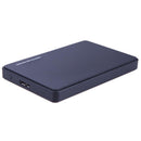 2.5in USB 3.0 SATA Hd Box HDD Hard Drive External Enclosure Case(Black)