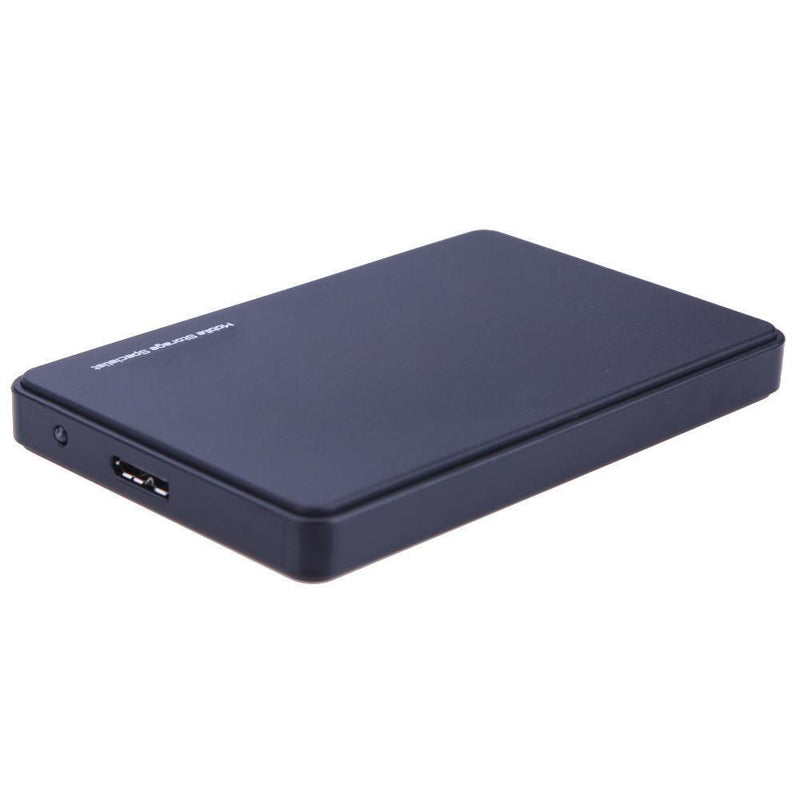 2.5in USB 3.0 SATA Hd Box HDD Hard Drive External Enclosure Case(Black)
