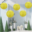 Round Pendant Waterproof Lamp Solar Operated Wedding Anniversary Party Props