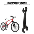 DENSIYA bicycle pedal key, carbon, 13/14/15/16 mm, for bicycle hub, accessories