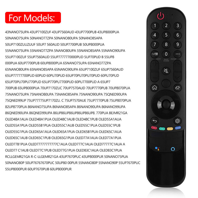 Replacement Infrared Magic Voice Controller Smart TV Remote for LG TV Accessory