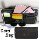 Sunglasses Case Sunshade Organizer Sun Visor Storage Bag Document Ticket Holder