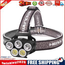 LED Sensor Headlight Waterproof USB Rechargeable Fishing Camping Flashlight