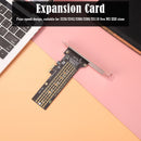 EM2-5106 SSD M.2 to PCI-E 1x Riser Card for M-Key NVME/B-Key SATA Adapter