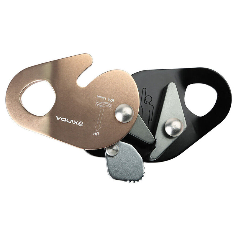 Outdoor Rock Climbing Rappelling 22KN Abseiling Descender Downhill Device Newly